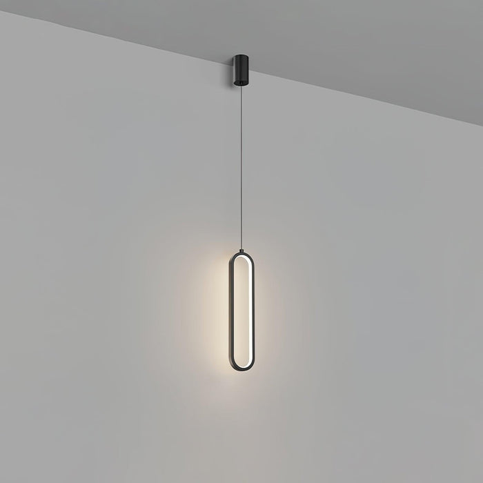 Long Oval LED Pendant Lamp.