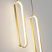 Long Oval LED Pendant Lamp.