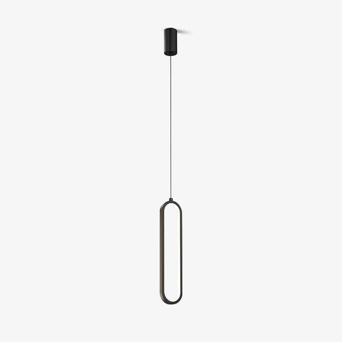 Long Oval LED Pendant Lamp-DWHOME
