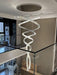 Long Spiral Crystal Chandelier - DWHOME