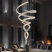 Long Spiral Crystal Chandelier - DWHOME