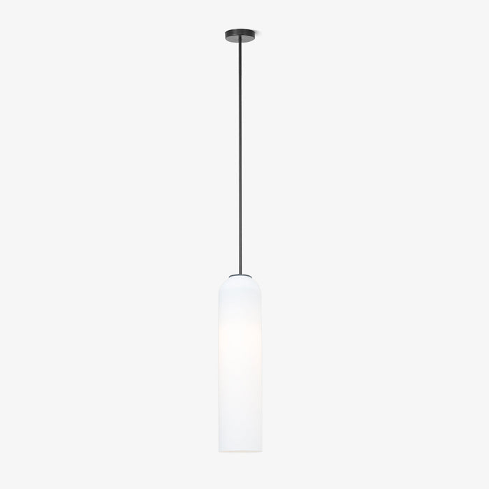 Long Tube Glass Pendant Light