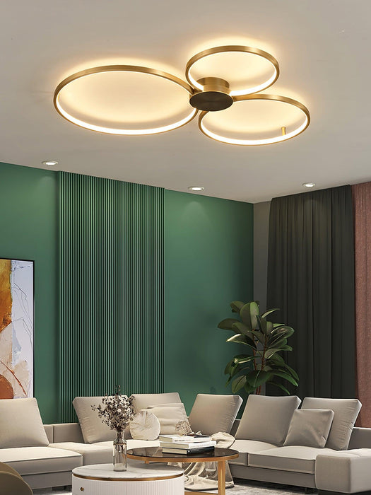 Loop LED Ceiling Light-DWHOME