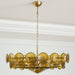 Solaris Disc Murano Chandelier-DWHOME