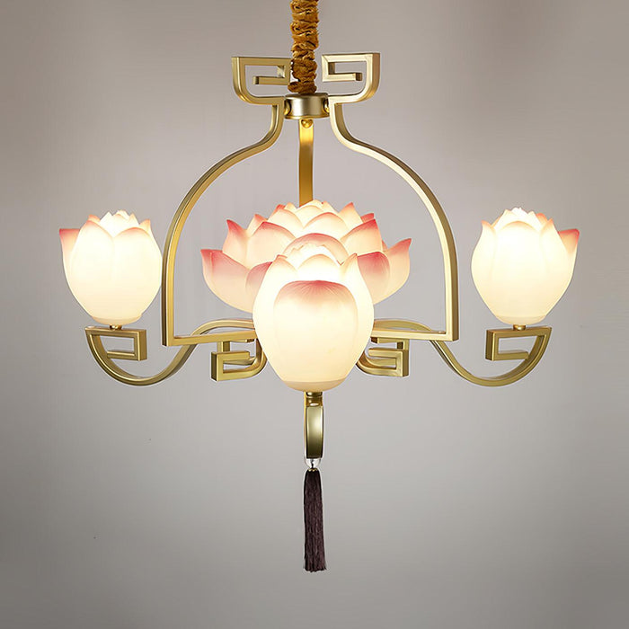 Lotus Bloom Chandelier - Vakkerlight