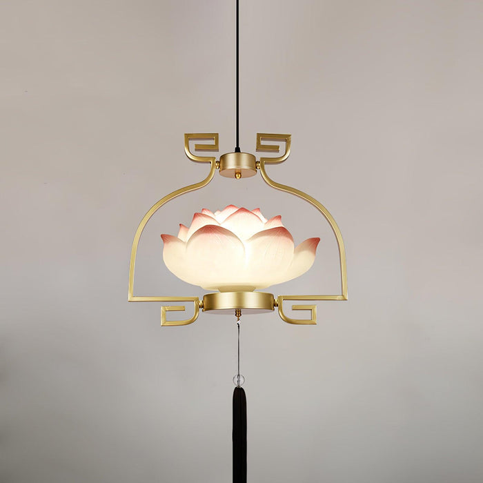 Lotus Bloom Chandelier.