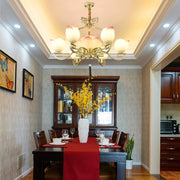 Lotus Bloom Chandelier-DWHOME