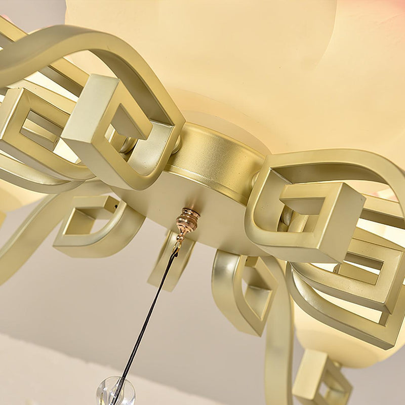 Lotus Bloom Chandelier-DWHOME