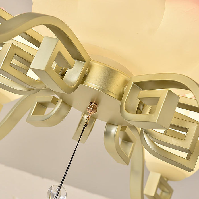 Lotus Bloom Chandelier-DWHOME