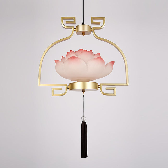 Lotus Bloom Chandelier.