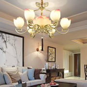 Lotus Bloom Chandelier-DWHOME