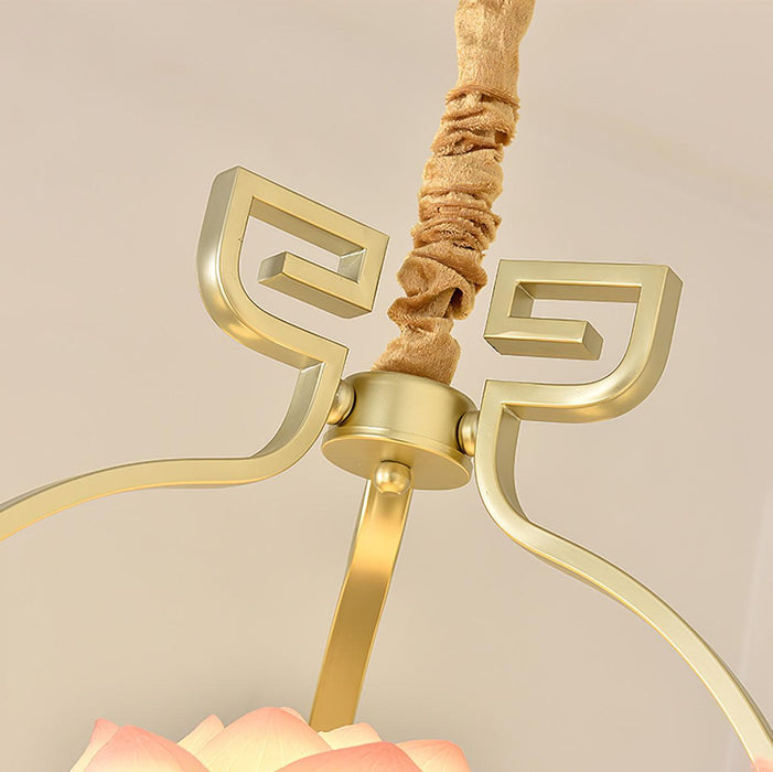 Lotus Bloom Chandelier-DWHOME