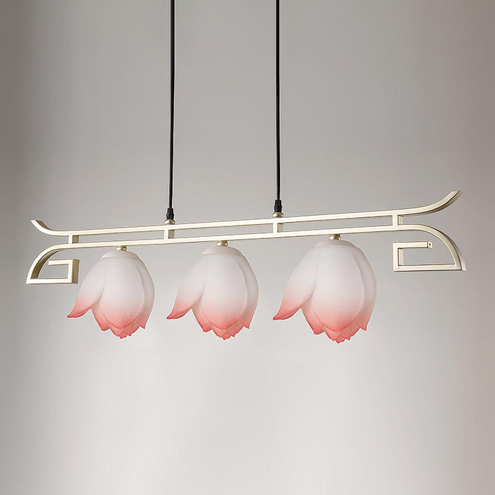 Lotus Bloom Chandelier.