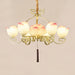 Lotus Bloom Chandelier.