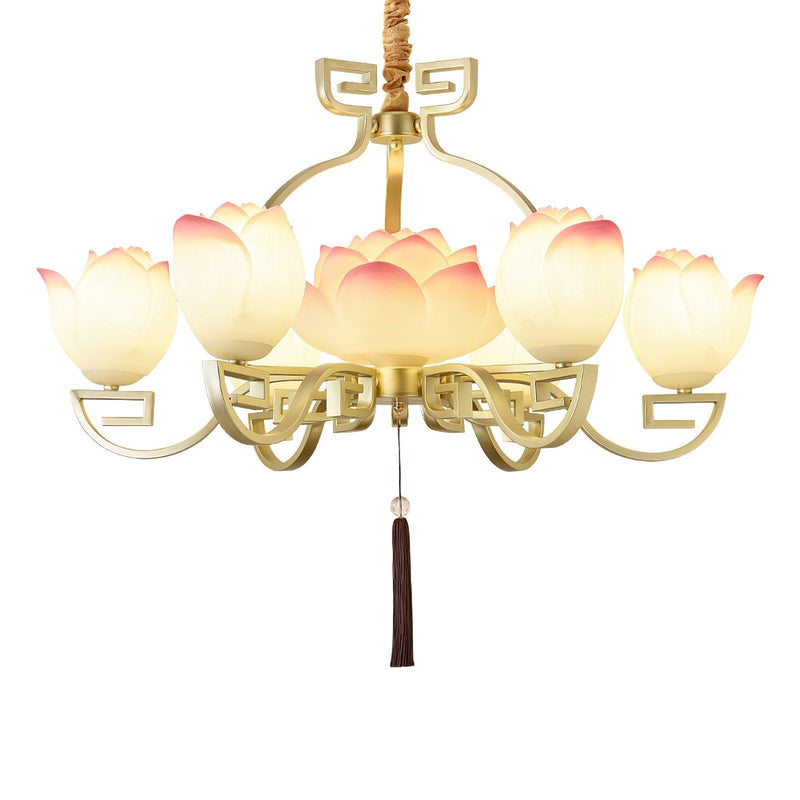 Lotus Bloom Chandelier-DWHOME