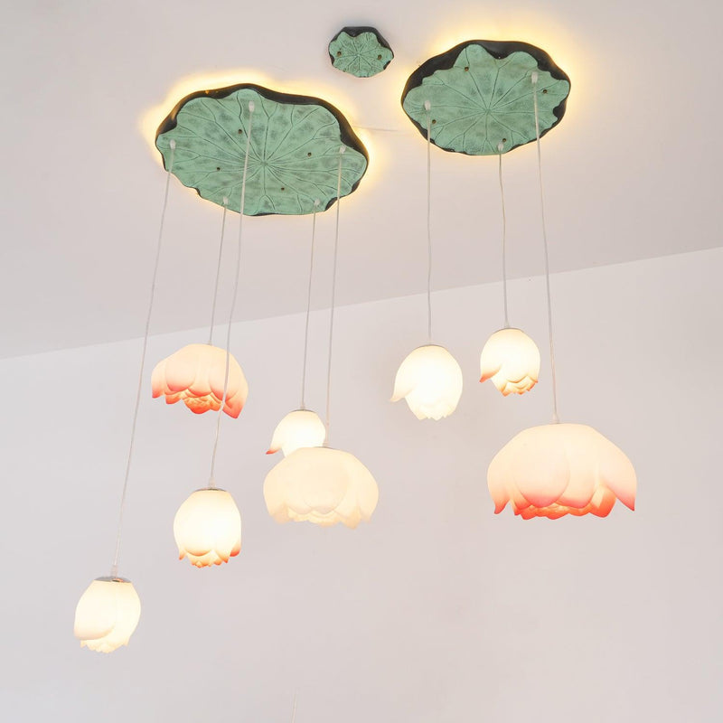 Lotus Chandelier-DWHOME