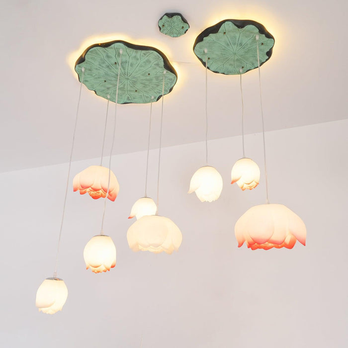 Lotus Chandelier-DWHOME