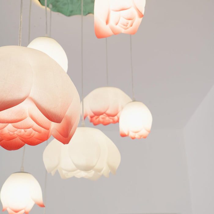 Lotus Chandelier-DWHOME