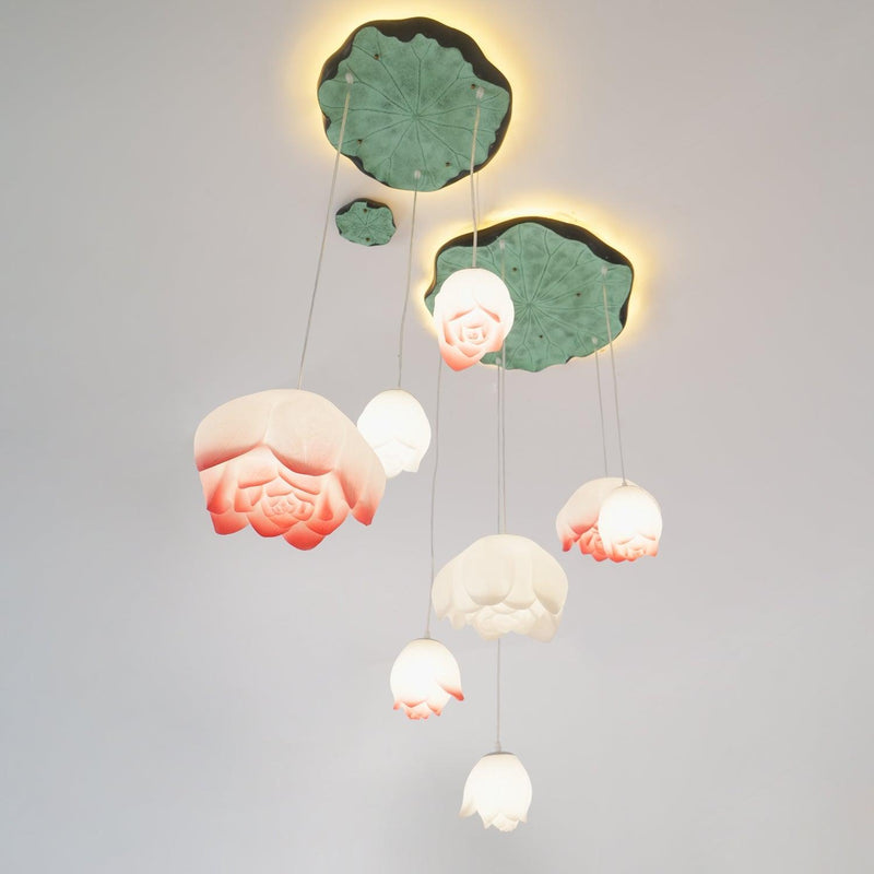 Lotus Chandelier-DWHOME