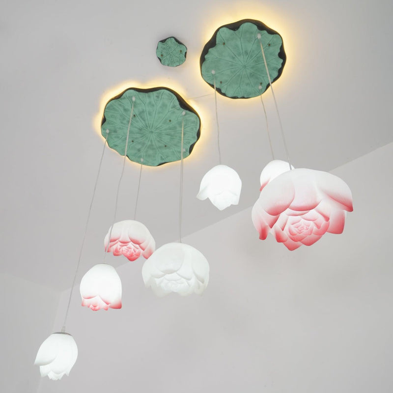 Lotus Chandelier-DWHOME