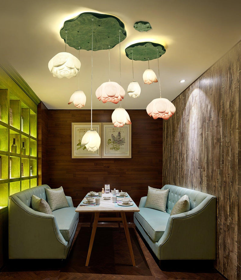 Lotus Chandelier-DWHOME
