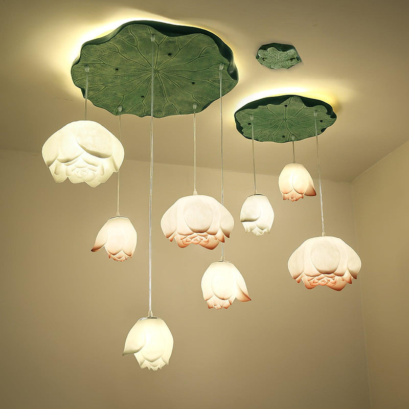 Lotus Chandelier-DWHOME