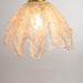 Lotus Crystal Small Pendant Light.