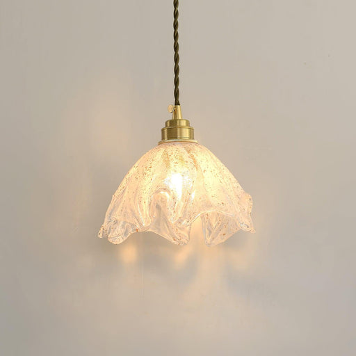 Lotus Crystal Small Pendant Light.