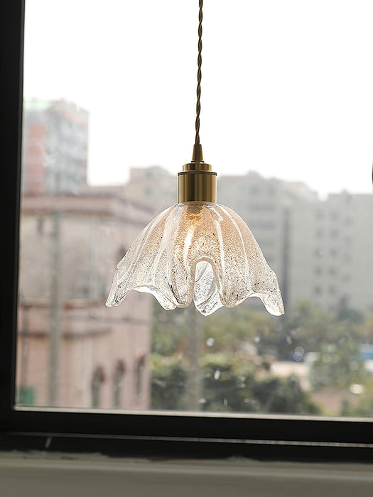 Lotus Crystal Small Pendant Light.