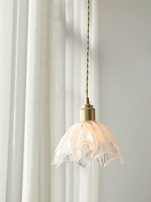 Lotus Crystal Small Pendant Light.