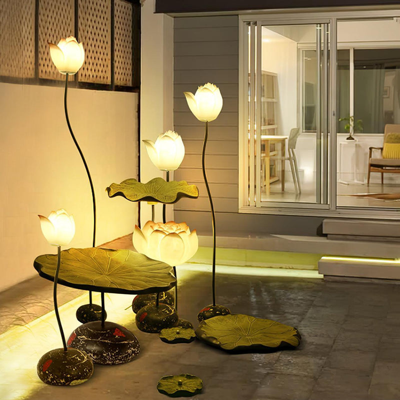 Lotus Floor Lamp-DWHOME