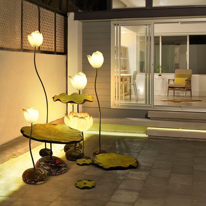 Lotus Floor Lamp-DWHOME