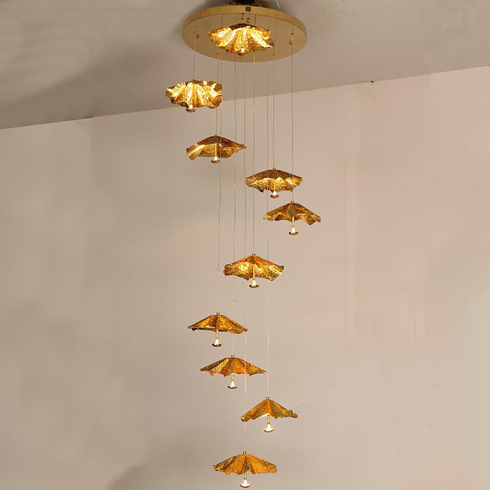 Livra Leaf Chandelier - DWHOME