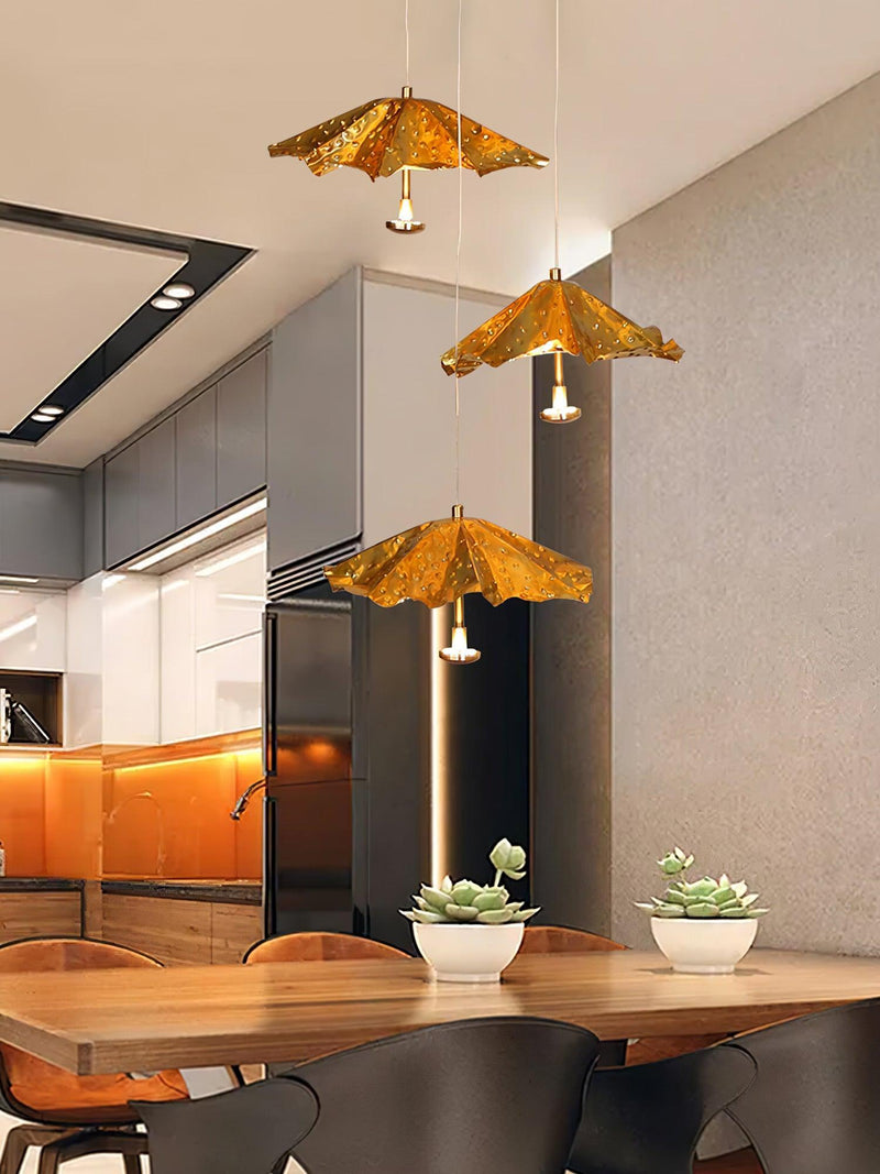 Livra Leaf Chandelier-DWHOME