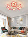 Lotus Leaf Glass Ceiling Lamp - DWHOME