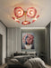 Lotus Leaf Glass Ceiling Lamp - DWHOME