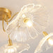 Lotus Leaf Glass Ceiling Lamp - DWHOME