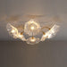 Lotus Leaf Glass Ceiling Lamp - DWHOME