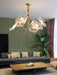 Lotus Leaf Glass Chandelier - Vakkerlight