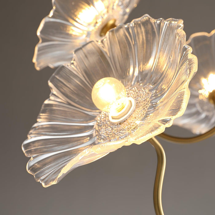 Lotus Leaf Glass Chandelier - Vakkerlight