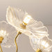 Lotus Leaf Glass Chandelier - Vakkerlight