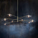 Lotus Leaves Glass Chandelier-DWHOME
