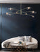 Lotus Leaves Glass Chandelier-DWHOME