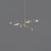 Lotus Leaves Glass Chandelier-DWHOME