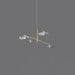 Lotus Leaves Glass Chandelier-DWHOME