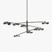 Lotus Leaves Glass Chandelier-DWHOME