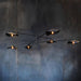 Lotus Leaves Glass Chandelier-DWHOME