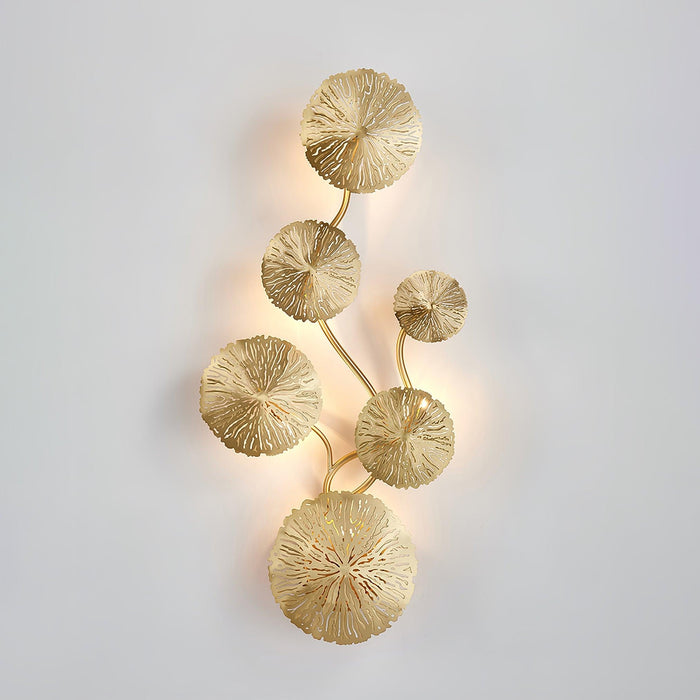 Lotus Leaf Wall Sconce-DWHOME