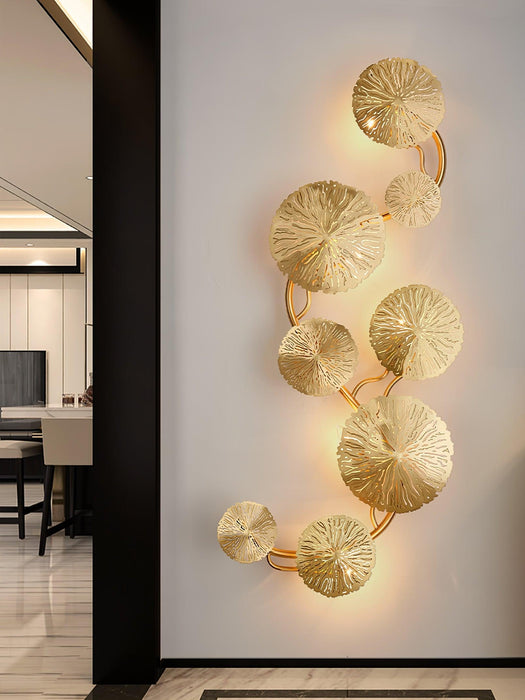Lotus Leaf Wall Sconce-DWHOME