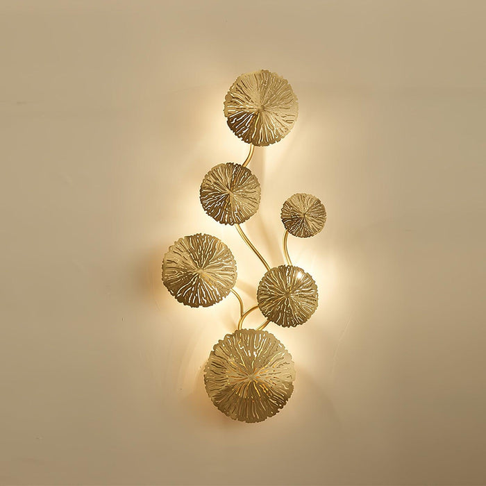 Lotus Leaf Wall Sconce-DWHOME